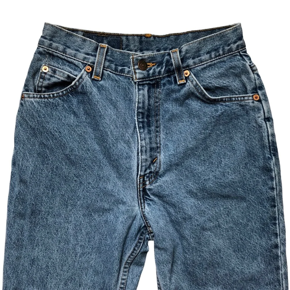 Levi’s Vintage 631 Orange Tab Women’s Size 27 Medium Stone Wash - Picture 2 of 13